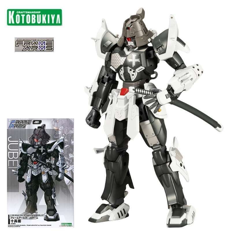 Kotobukiya FRAME ARMS Plastic Model Kit JUBEI Action Figure Toys For Boys Gift 1/100 Mô hình chính h