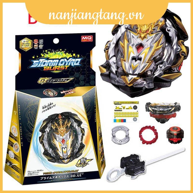Đồ chơi con quay Beyblade Burst GT B153 Prime Apocalypse Dagger Ultimate Reboot thời trang