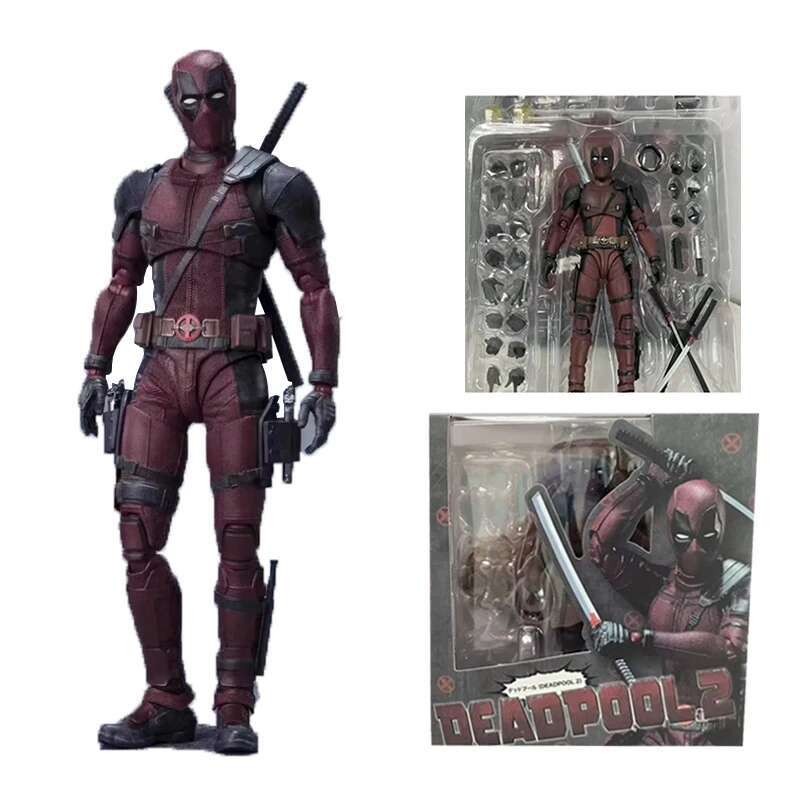 16cm Deadpool 2 KO Ver SHF PVC Action Figure Collection Model Toy Doll Gift