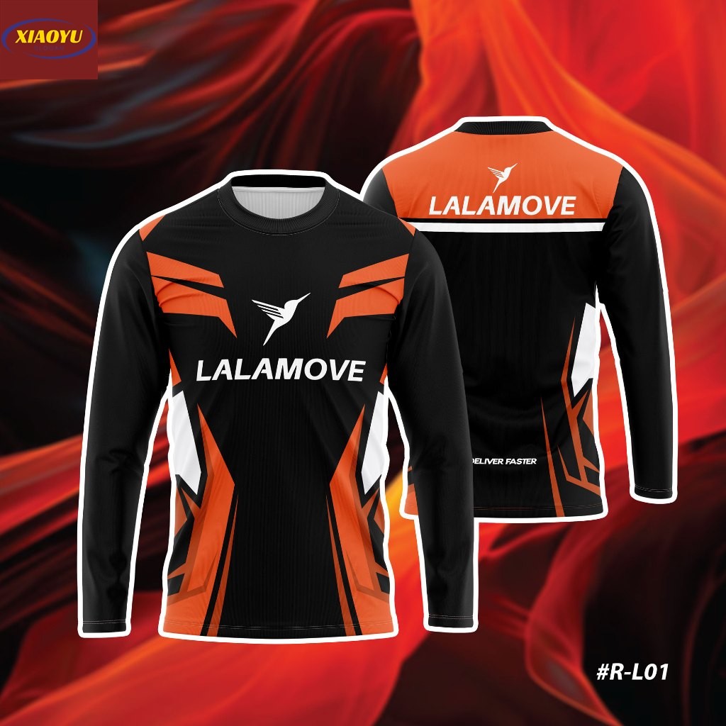 KHÓA chạy bằng gió KL BAJU RIDER LALAMOVE JERSI LALAMOVE