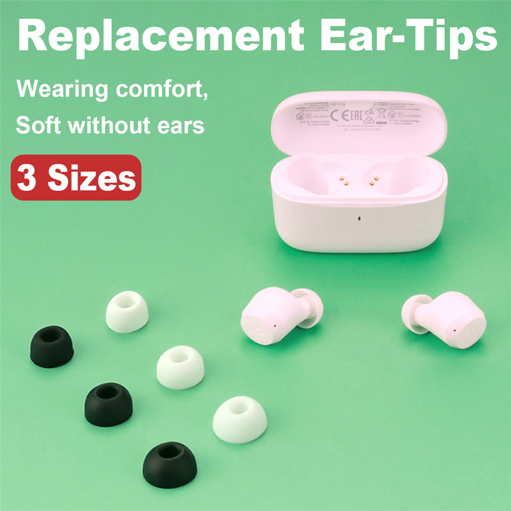 6 Đầu Tai Silicon Tương Thích Với Anker Soundcore A20i A30i P20i P30i P31i P40i P41i R50i Nút Tai Ng