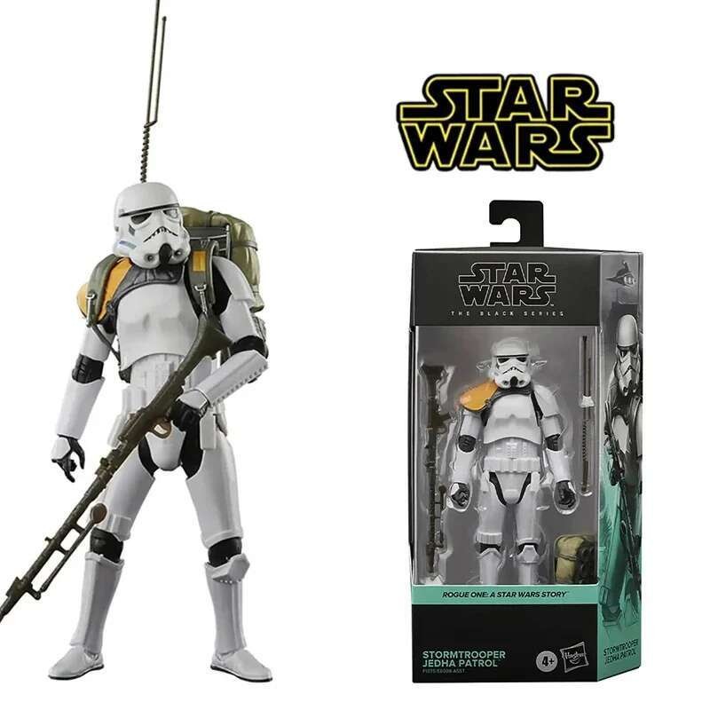 16cm Star Wars Black Series Storm Trooper Jada Patrol Action Figure Model Collectibles Toys