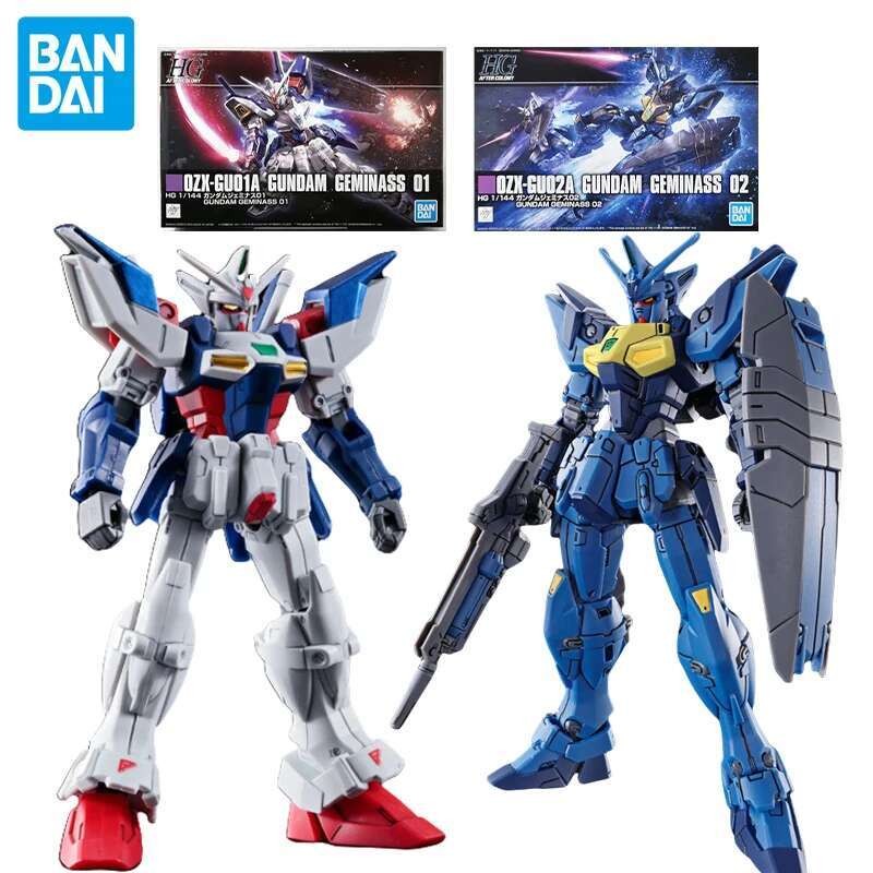 BANDAI OZX-GU02A 02 Action Figures Mobile Suit am Geminass 01 Anime Figure Assembled Model Kit Mô hì