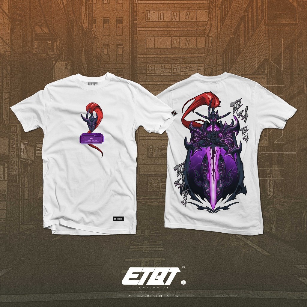 GooFee ETQT WorldWide Unisex - Áo sơ mi Anime Solo Leveling Igris