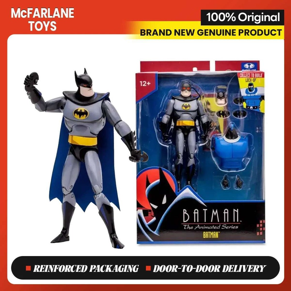 McFarlane The Animated Series Batman Action Figure Collection Statue Ornament Model Toy Gifts