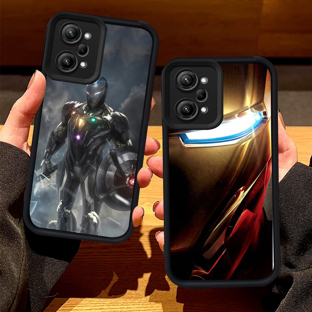 R-13 Iron Man Ốp lưng Xiaomi Redmi Note 13 13R 13C 12 12C Pro 5G