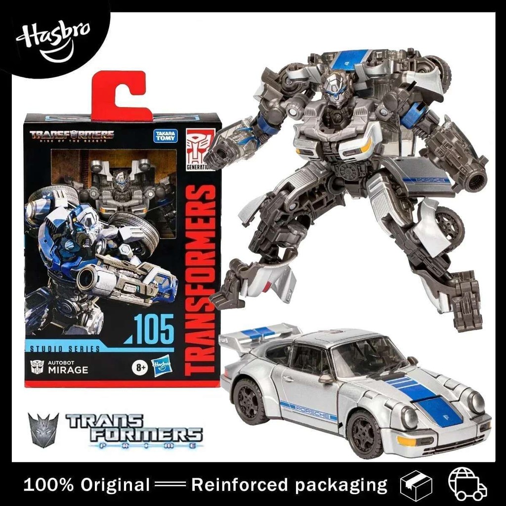Hasbro Transformers Studio Series Deluxe Class Rise of the Beasts 105 Autobot Mirage Action Figure M