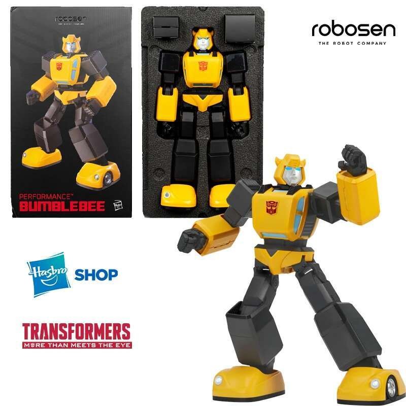 Hasbro Ron Transformers Bumblebee G1 English VersionProgramming Intelligent Robot Action Figure Coll