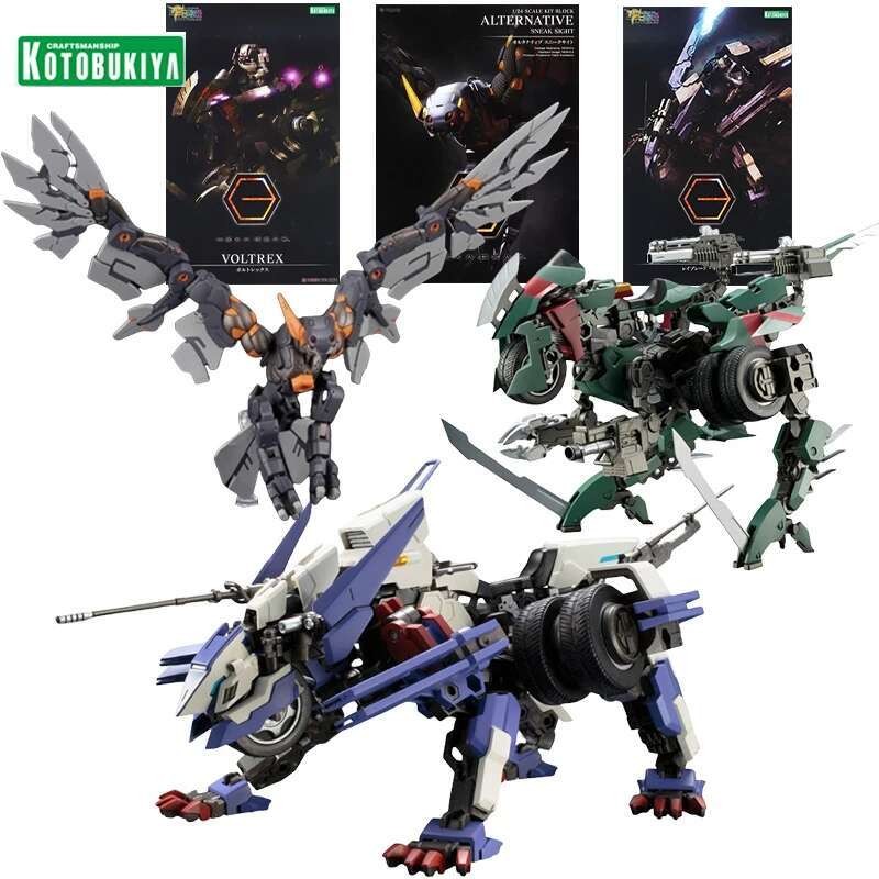 Kotobukiya HEXA GEAR Hexa Gear Sneak Sight Action Figure Rayblad Impulse Plastic Model Kit Voltrex T