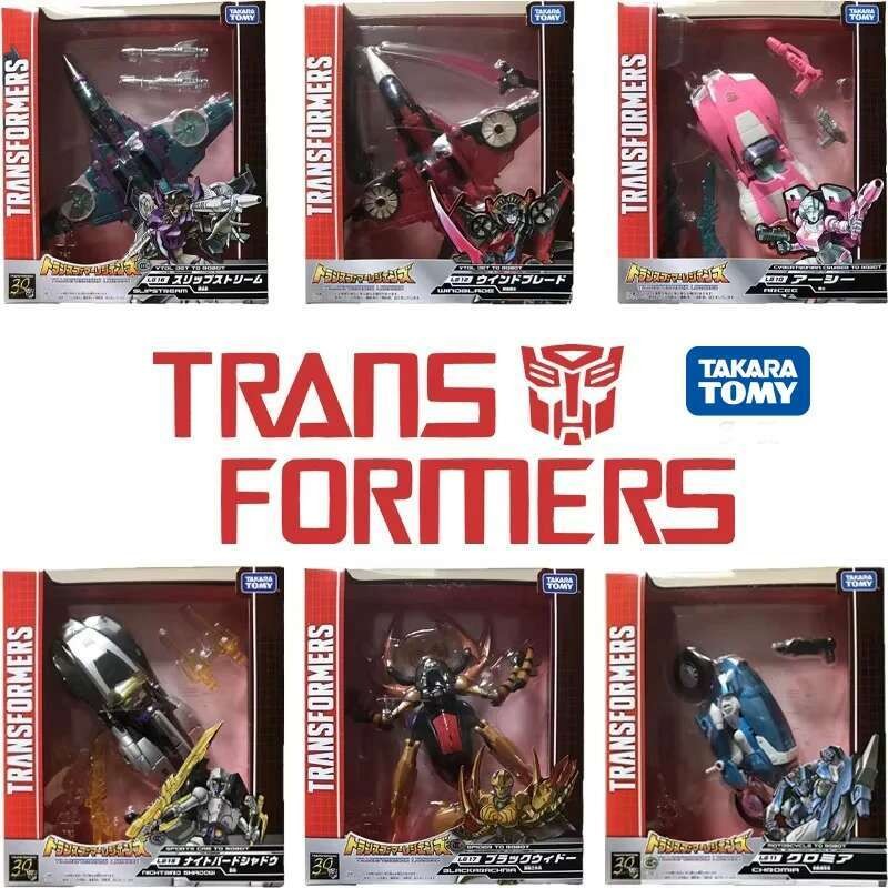 Takara Tomy Transformers Nightbird Arcee Windblade Slipstream Blackarachnid Chromia Action Figure gi