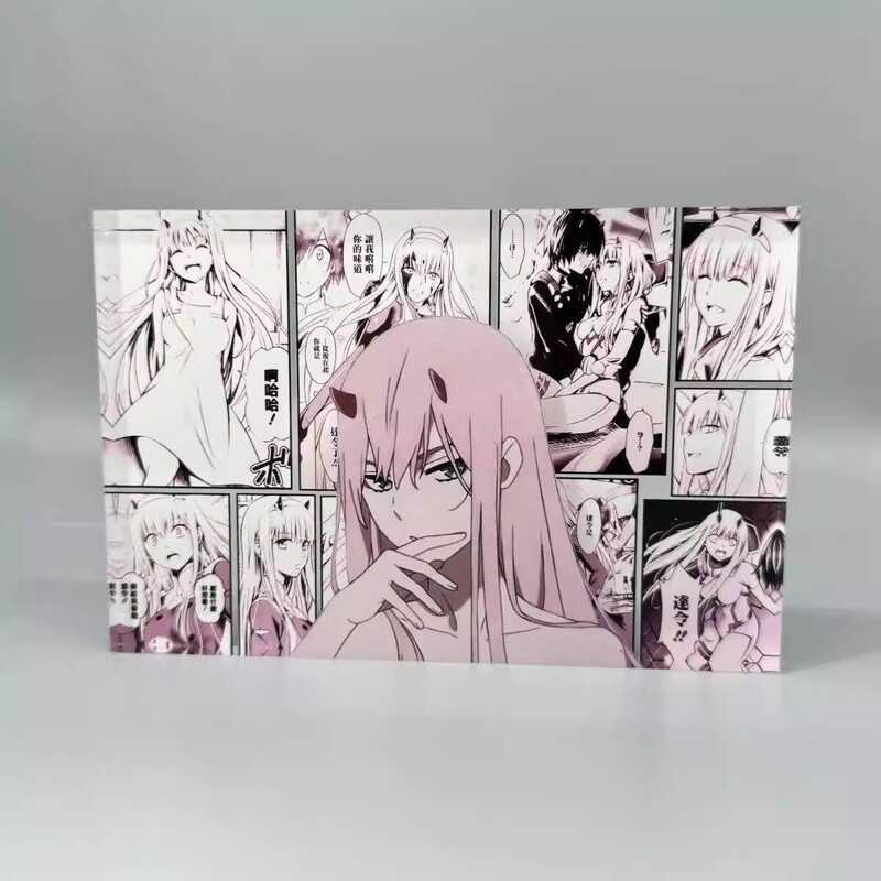 National Team 02 Zero Two Acrylic Hai Chiều Hàng Hóa Sinh Nhật Anime Cao Cấp Pha Lê Gạch Valley Cao 