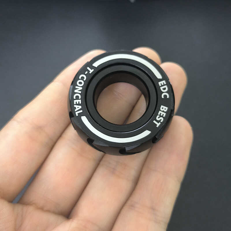 Cơ Khí Nhẫn Edc Đẩy Thương Hiệu Giải Nén Đồ Chơi Pop Coin Edc Đồ Chơi Giải Nén Tiện Dụng Dụng Cụ Ino