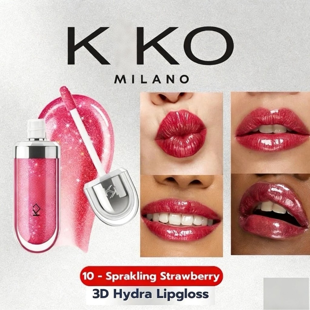 Bắn thật❤ KKO Son Bóng Son Bóng Gương 3D Đầu Đơn 17 Chống Dính Cốc Gương Bóng Nước Chất Lượng Cao