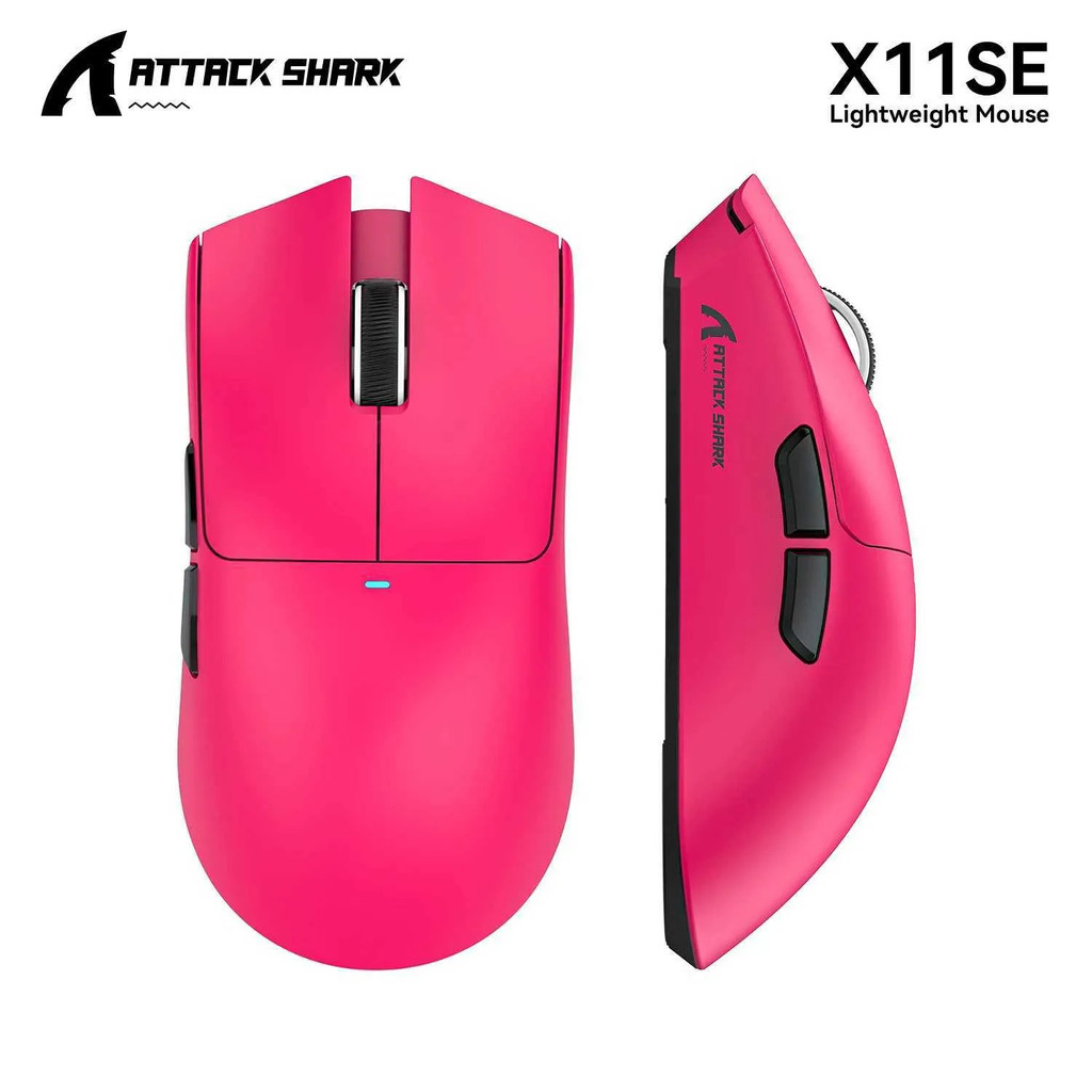 Chuột chơi game không dây Attack Shark X11 X11SE1000 Hz24G Chuột quang RGB16000 dpi Chuột máy tính k