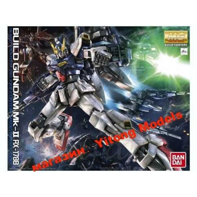 BANDAI 1/100 MG Mô Hình Lắp Ráp Gundam Mk-II RX-178B