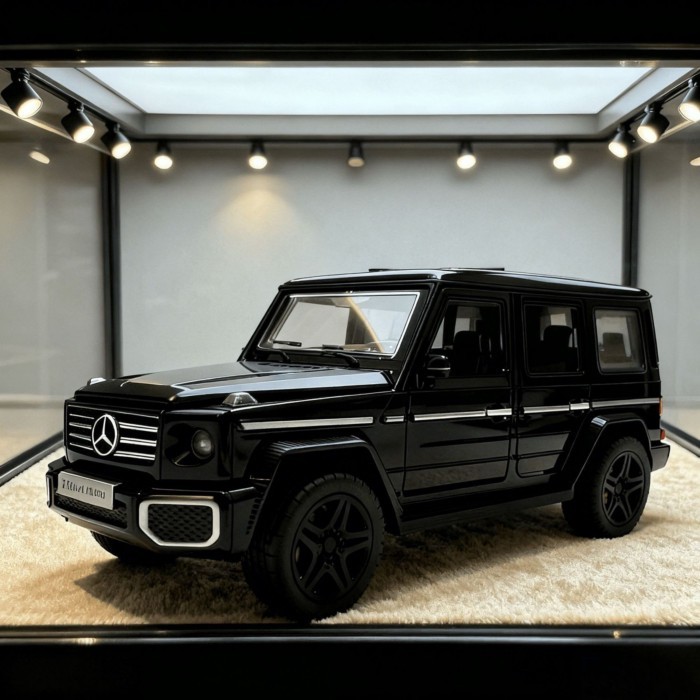 Mô hình mô phỏng Mercedes Benz G63 xe kéo đồ chơi xe hơi mô hình sở thích