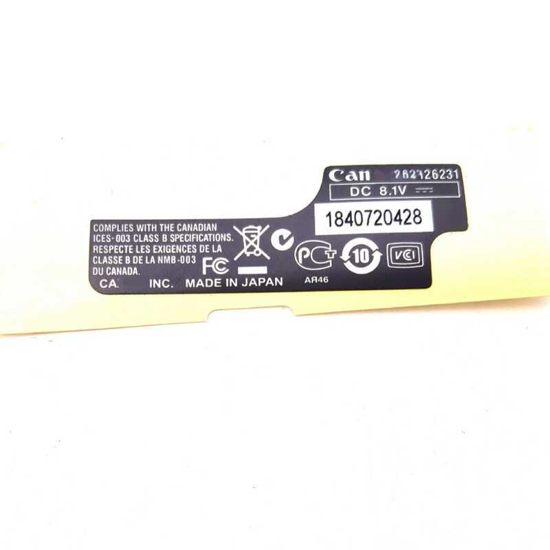 Một Thích Hợp Cho Canon 500D / 1200D / 1300D / 4000D / 3000D Nhãn Dán Dưới