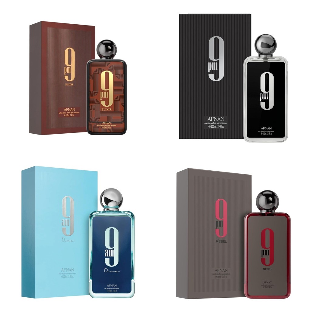 Nước hoa Afnan 9PM Rebel Unisex 100ml hương Trung Đông