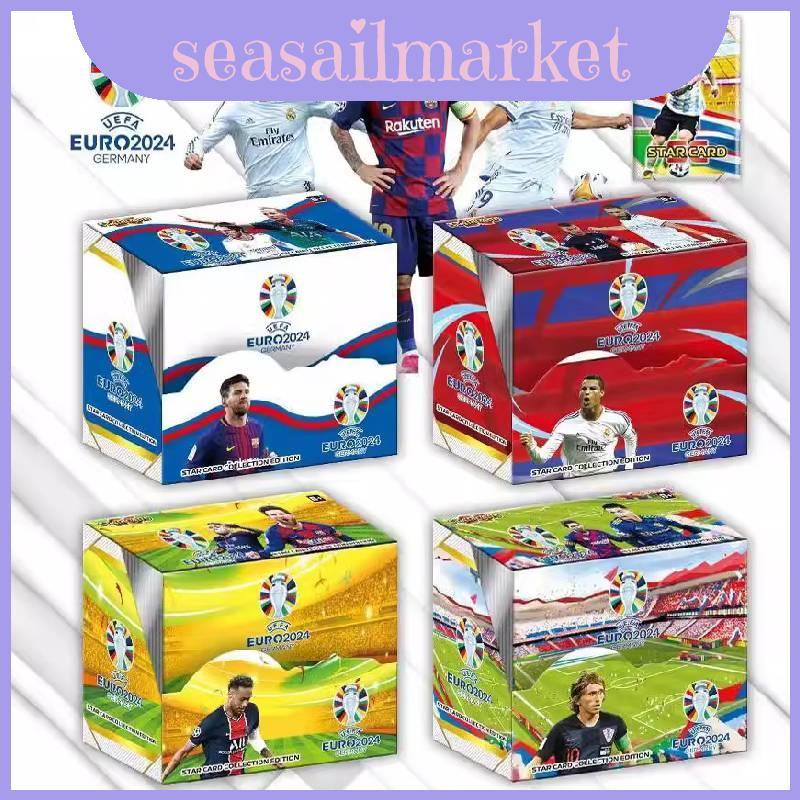 Topnotch Soccer Star Cards Cúp Châu Âu Messi Ronaldo Neymar Bộ bài chơi game sưu tầm