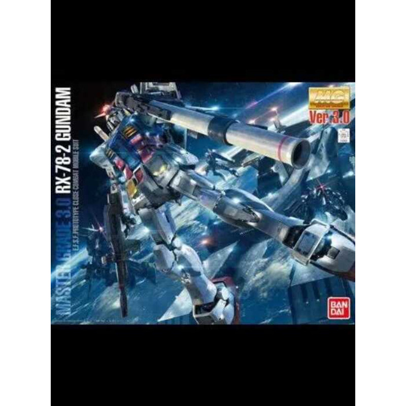 BANDAI MG 1/100 RX-78-2 Gundam Phiên bản 3.0 Mô hình