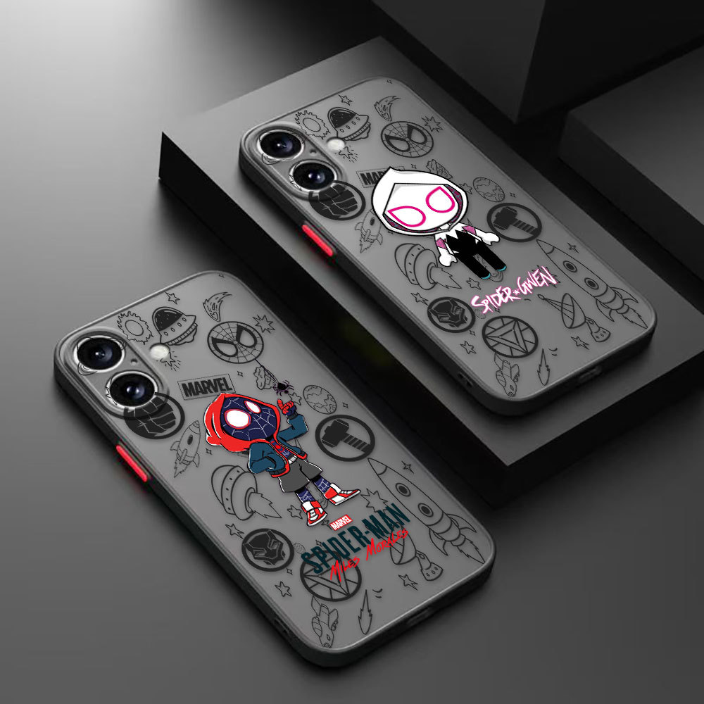 Truyện Tranh Người Nhện Deadpool Groot Mờ Ốp Lưng Điện Thoại Xiaomi 15T 12 11T 11 10T POCO F5 X3 X5 