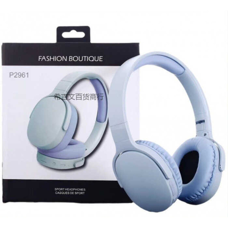 Tai nghe không dây P2961 Tai nghe Bluetooth Loa siêu trầm Tai nghe thể thao Super Game