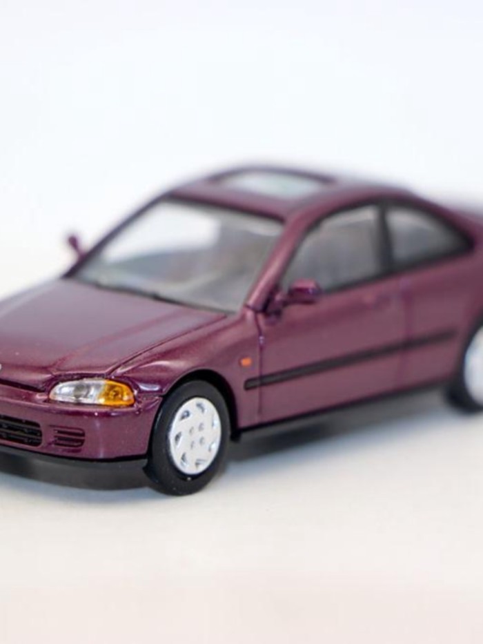 Para64 Hợp Kim Xe 1 64 1995 Civic Coupe Civic EJ1 Xe Thể Thao Mô Hình Đồ Chơi Đồ Trang Trí Ngoài In 