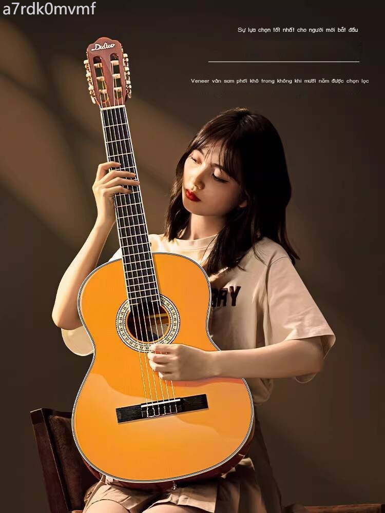 (Date mới) Đàn Guitar 36inch dây nylon, đàn guitar cổ điển, dành 39inch trai bé gái, dụng cụ tập lu