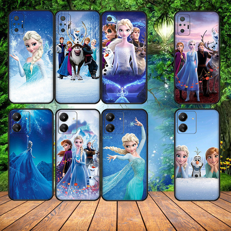 Màu đen mềm Samsung F06 16 56 M06 15 16 20 30 35 55 31 51 Vỏ điện thoại Frozen