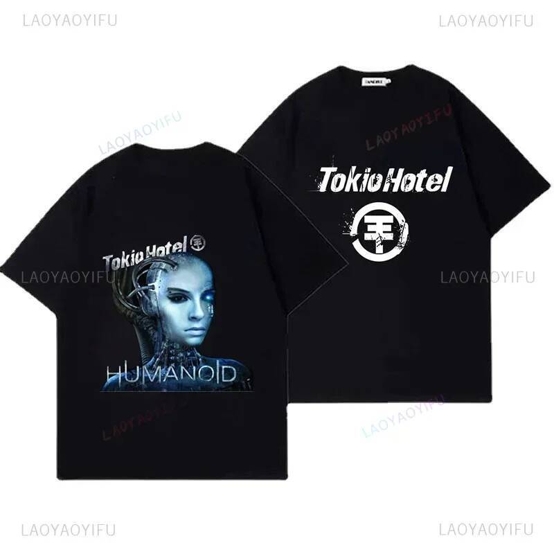 Mùa Hè Áo Tee Nam Nữ Style Y2K Nhật Bản, Phù Hợp Dạo Phố