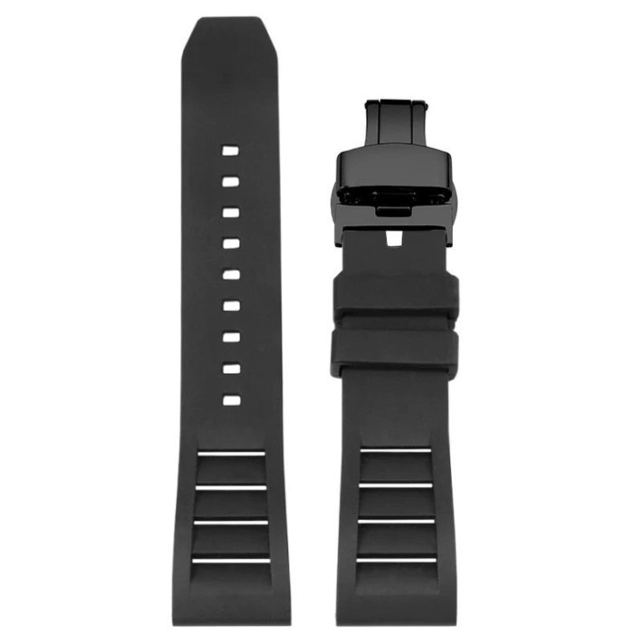 Dây đeo đồng hồ silicon Thích hợp cho Geya / Geya Joint / Shanhaiguan Wine Barrel Series Dây đeo đồn