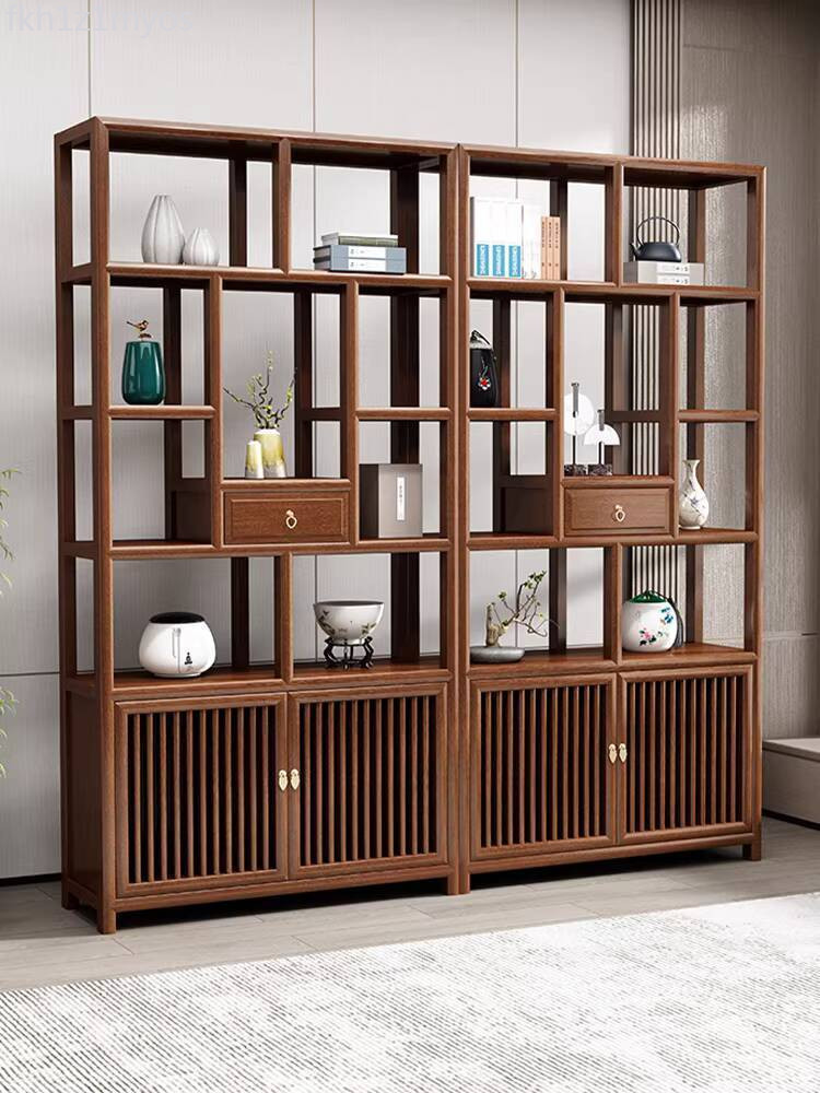 [HOT 2025] Bogu gỗ nguyên khối, Elm miền Nam, Giai đoạn đa kho báu, Phong cách Trung Quốc mới, Giá