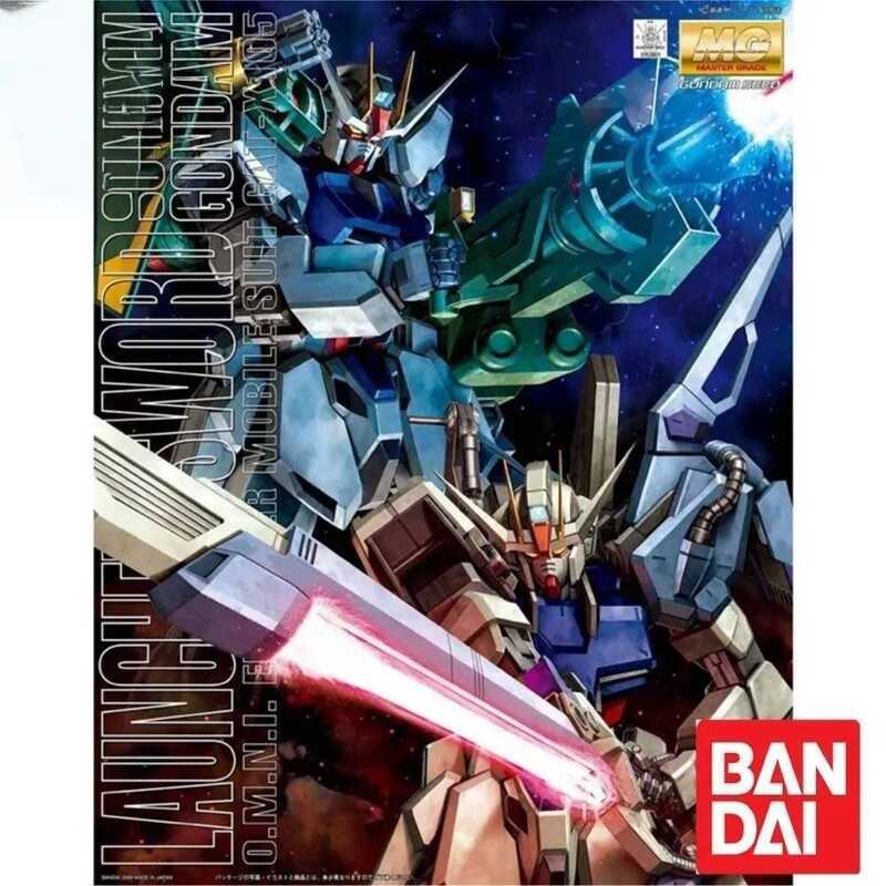 Bandai MG 1/100 Launcher Sword Strike Gundam Mô Hình Nhân Vật Hành Động