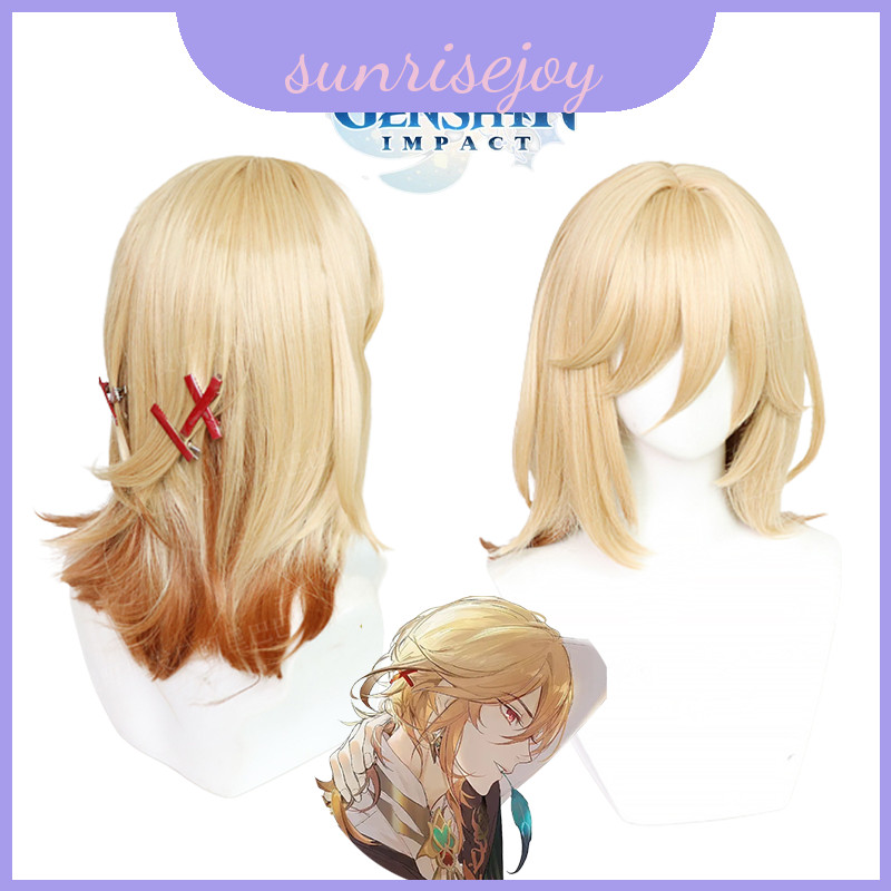 Nhân Vật Dự Tiệc Tóc Kaveh Từ Genshin Impact Cho Cosplay