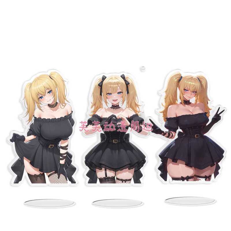 Ani grok anime acrylic Stand anime acrylic st Hai chiều Cô gái xinh đẹp Hàng hóa mới