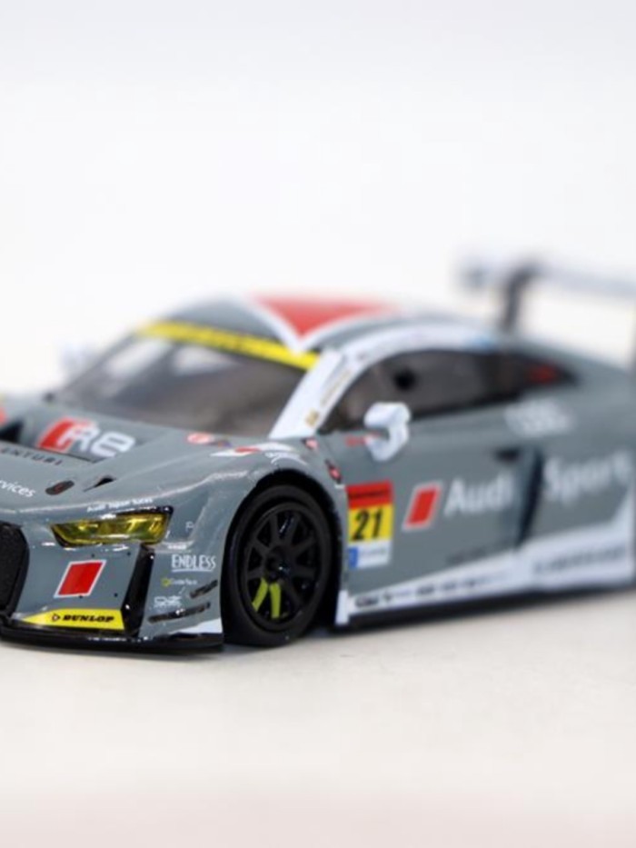 Para64 Xe Hợp Kim 1 64 2017 GT300 Audi R8 Audi LMS Đua Xe Mô Hình Đồ Chơi Trang Trí Phiên Bản Xe Ô T