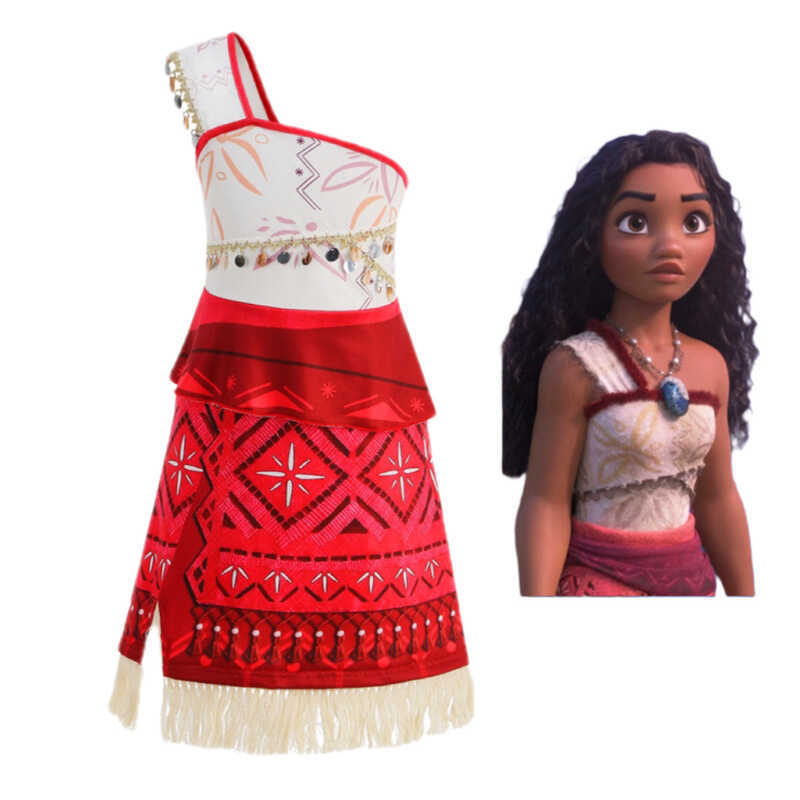 Ocean Romance 2 Moana cos Phim Cùng Phong Cách Moana Đầm Moana Moana Cô Gái Show Đầm Halloween