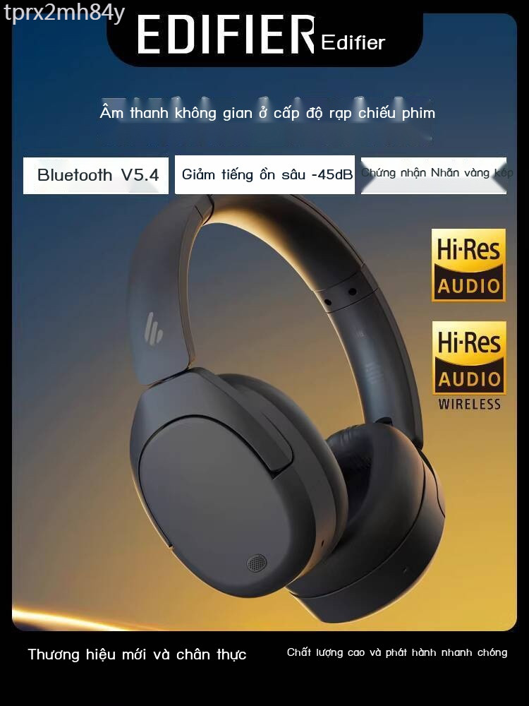 [HOT 2025] Tai Bluetooth Edifier W830NB, tai nghe không dây chống ồn chủ động, chất lượng âm thanh