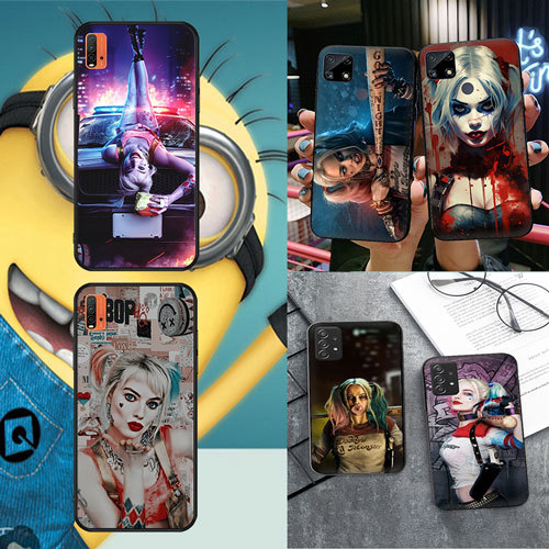 Ốp điện thoại Samsung Galaxy A02 M02 A03S A10 A10S A20 A30 A20S A40S A70 A26 A36 A56 Quinn màu đen m