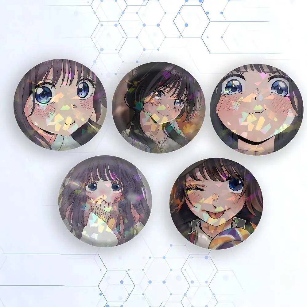 Kaoruko Waguri Hana Wa Rin - Trâm Cài Nhạc Rock Snap-In, Trang Sức Handmade Độc Đáo