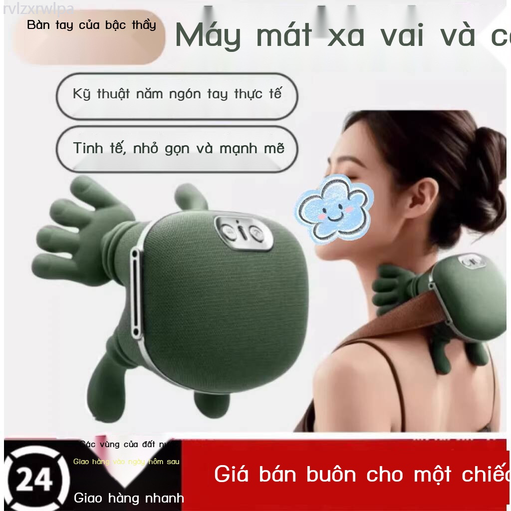 (HÀNG HOT) Máy Master Hand N7 cơ thang, máy vai cổ A xoa bóp vùng thắt lưng và massage cổ.