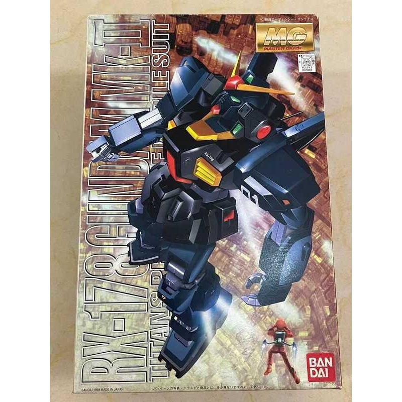 Mô hình lắp ráp BANDAI MG RX-178 GUNDAM Mk-II 18CM