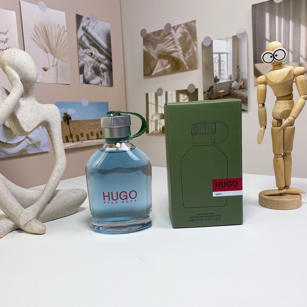 Hàng Mới Về Đặc Biệt / 70 Hugo Boss Hugo Boss Uke Chai Nước Xanh edt Nam Eau De Toilette 150ml 55a