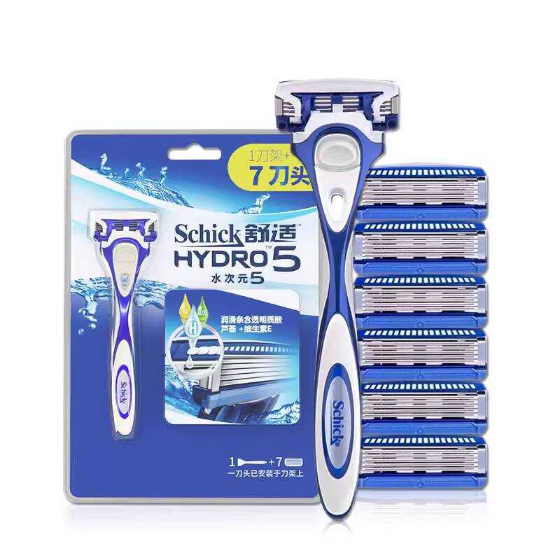 Dao Cạo Thoải Mái Bằng Tay Kích Thước Nước 5 Dao Cạo schick Đầu Dao Cạo Nam Dao Cạo 7 Lưỡi Dao