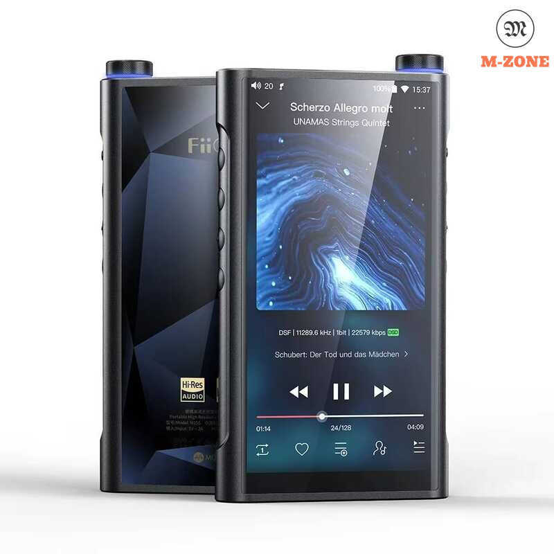 FiiO M15S Snapdragon 660 Player với ES9038PRO Hi-Res Android 10 5.5 inch MP3 Player - Còn hàng