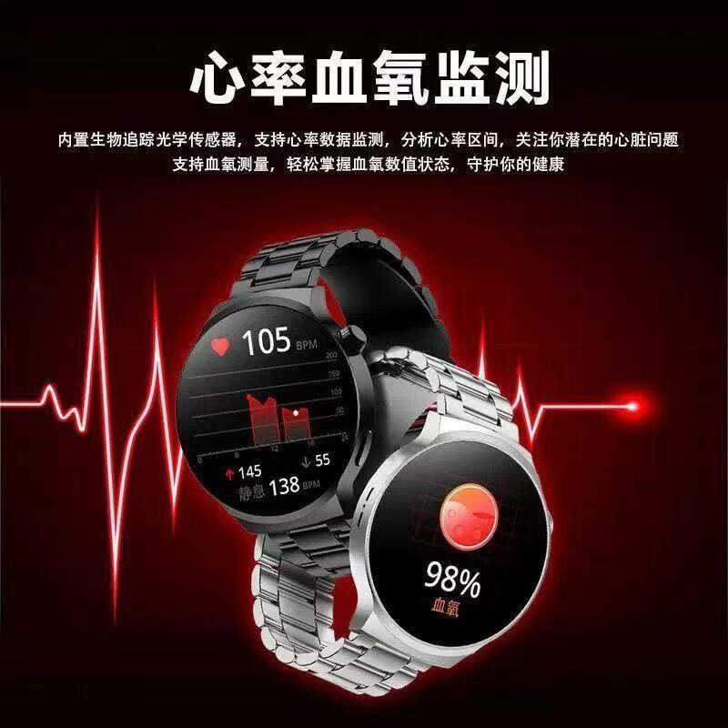 Đồng hồ thông minh 2025 GT9 Huaqiangbei Health Butler watch9 pro Có thể nhặt điện thoại nfc Máy đếm 