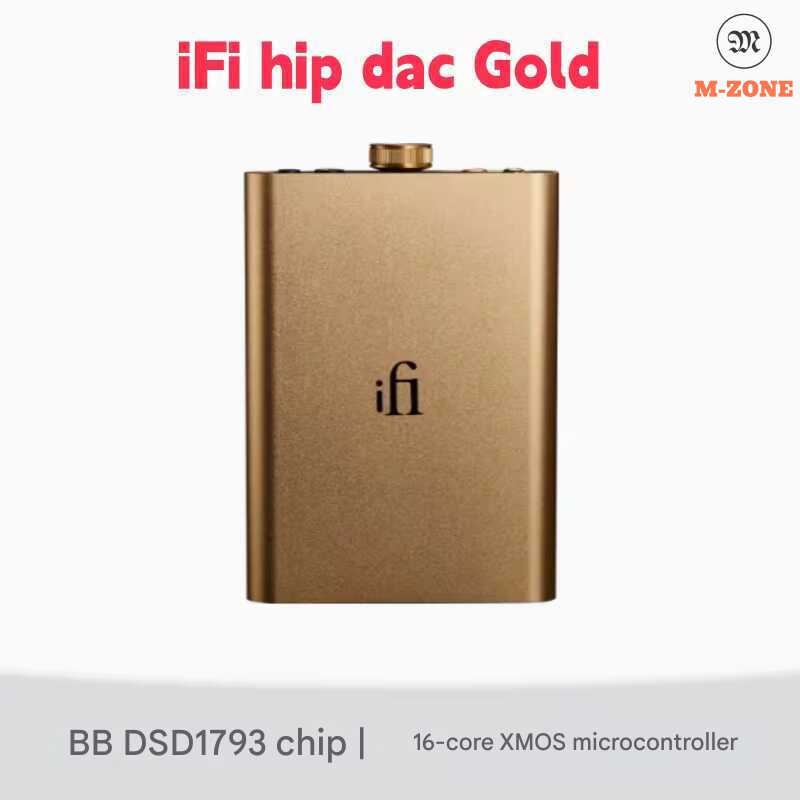 Bộ khuếch đại tai nghe giải mã di động iFi Hip Dac Gold/Hip Dac 3 - Còn hàng