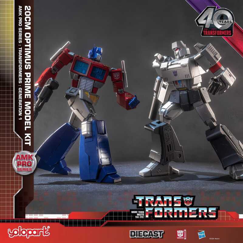 Mô Hình Lắp Ráp Sẵn YOLOPARK Transformers AMK PRO G1 Optimus Prime