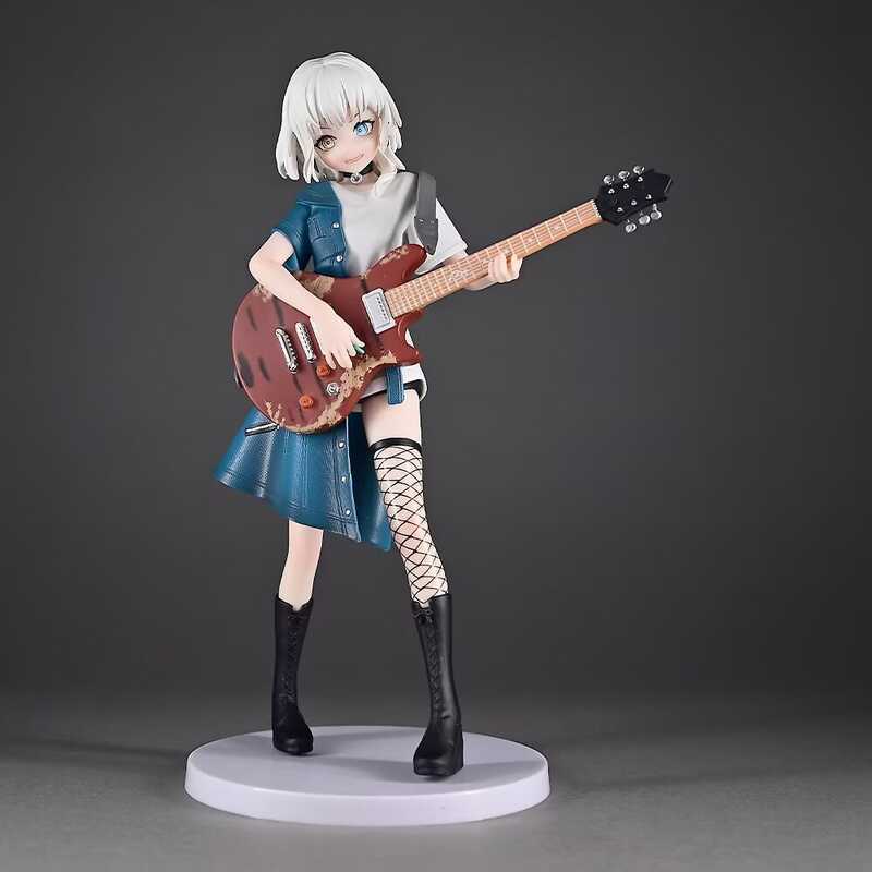 BanG Girl Band Goto Guitar Chihaya Aiyin Shirona Đứng Anime Hình Mẫu