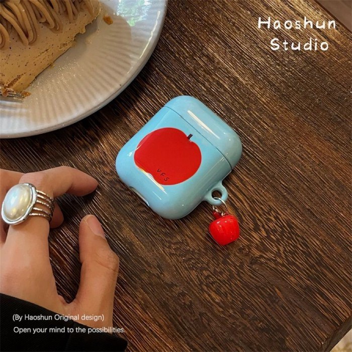 Mint Apple Thích hợp cho vỏ tai nghe AirPodspro airPods3 / 4 Niche